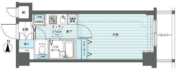フェニックス武蔵関弐番館 間取り