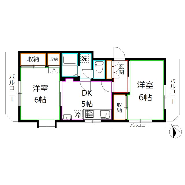ランドハイム 間取り