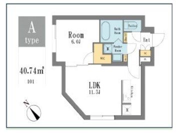 LEGALAND荻窪ANNEX 間取り