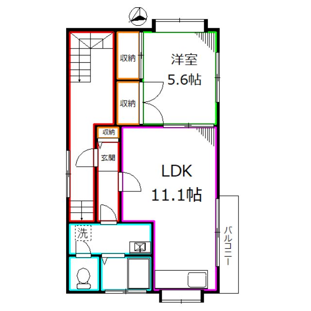 メゾン府中 間取り