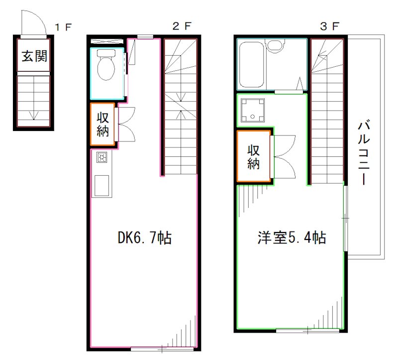 do La Tour 中野 間取り
