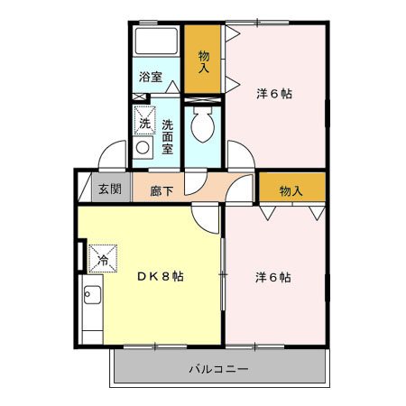 ビルケ・コリーヌ井の頭 間取り