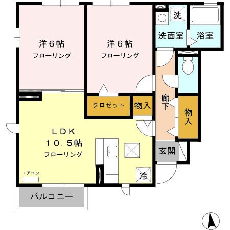 グリーンライフ 間取り