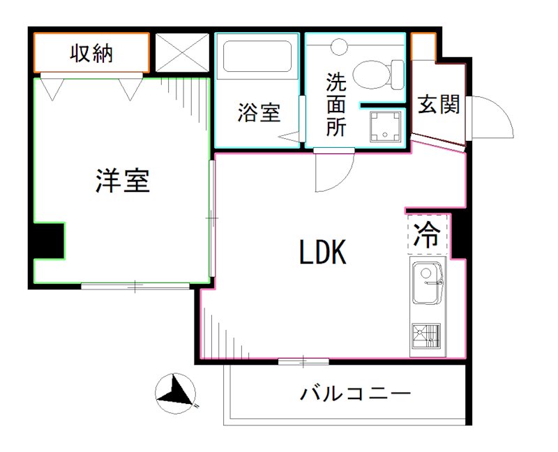 シェソワ 間取り