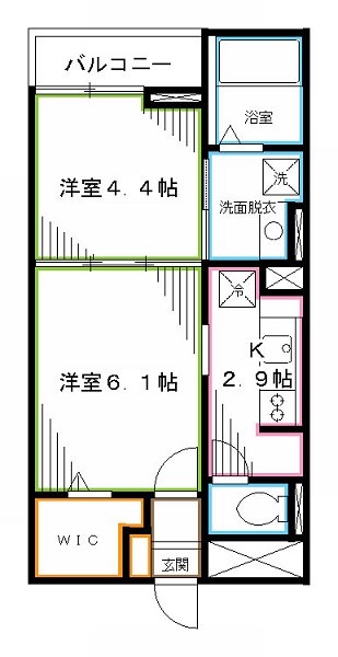 メゾン オノ デ ペーシェ 間取り