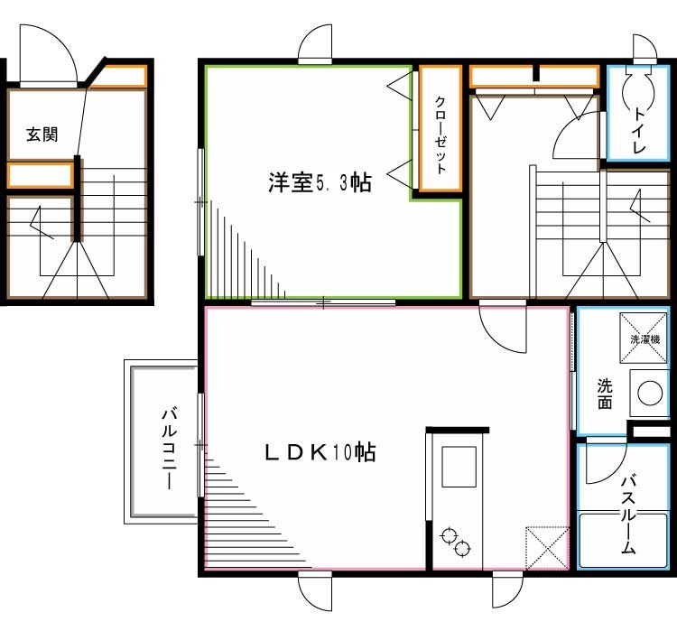 アイボリーコート高井戸西 間取り