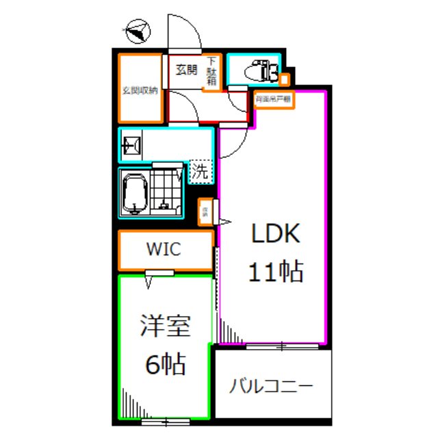 ルーチェ 国立 ノード 間取り