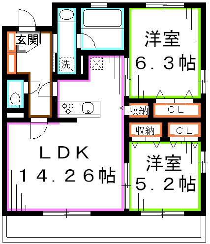 Puerta　ｓｕｒ　TOKIO（プエルタ　スール）  間取り