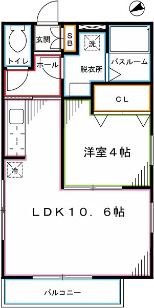 リヴェール恋ヶ窪 間取り