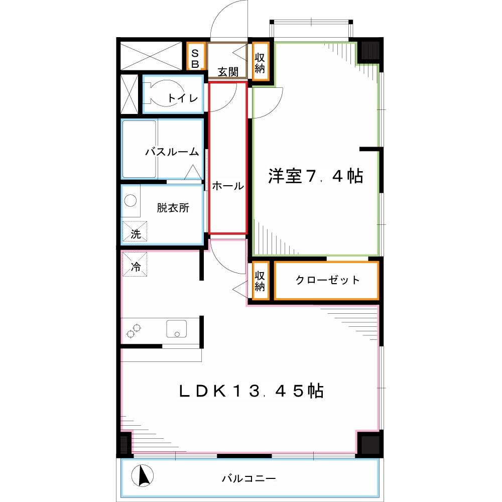 クレタKAN 間取り