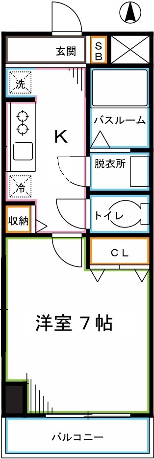 ロイビル国分寺 間取り