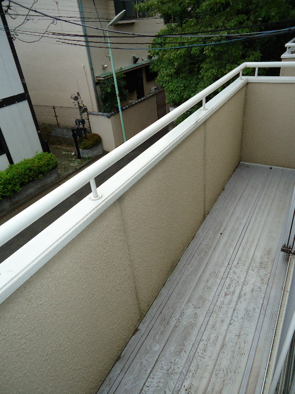 岡田邸 ベランダ