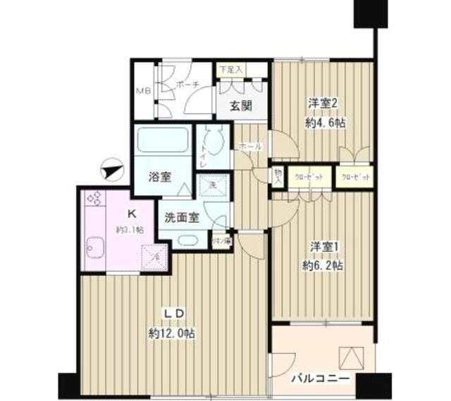 フィオレンテ小金井 間取り