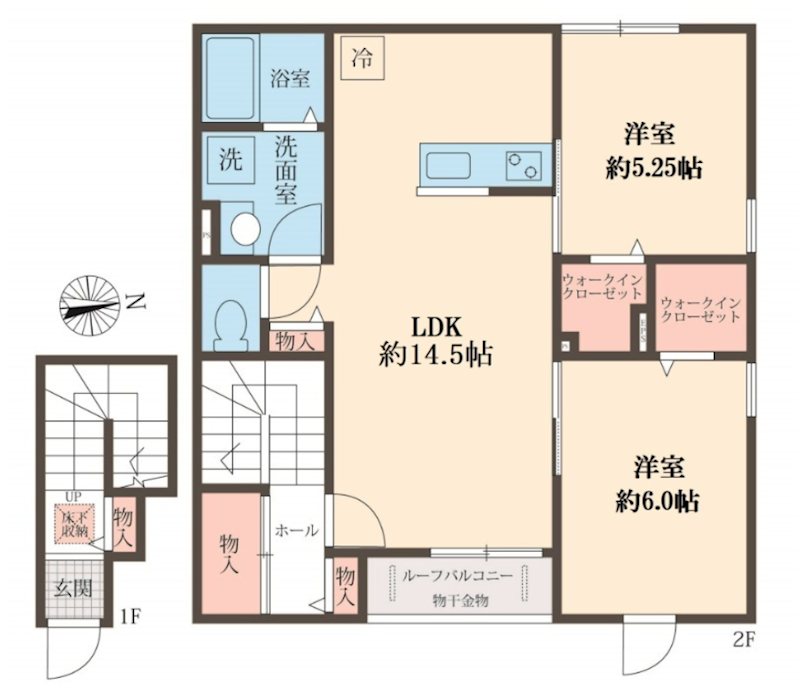 グリーンヒルズ関町  間取り図