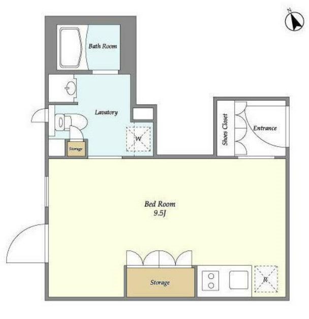 KDXレジデンス吉祥寺  間取り