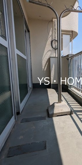 中野スカイコーポ  ベランダ