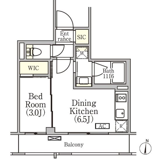 イプセ中野三丁目 間取り