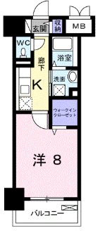 メゾン　ラフレシール 間取り