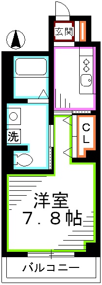サンモール  間取り