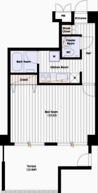 セレノ荻窪  間取り