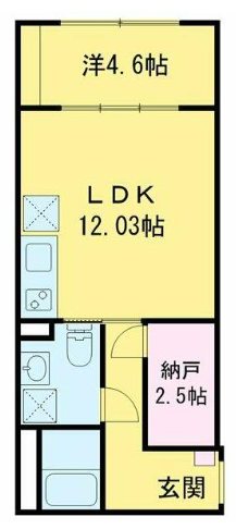 Asher新井薬師 間取り