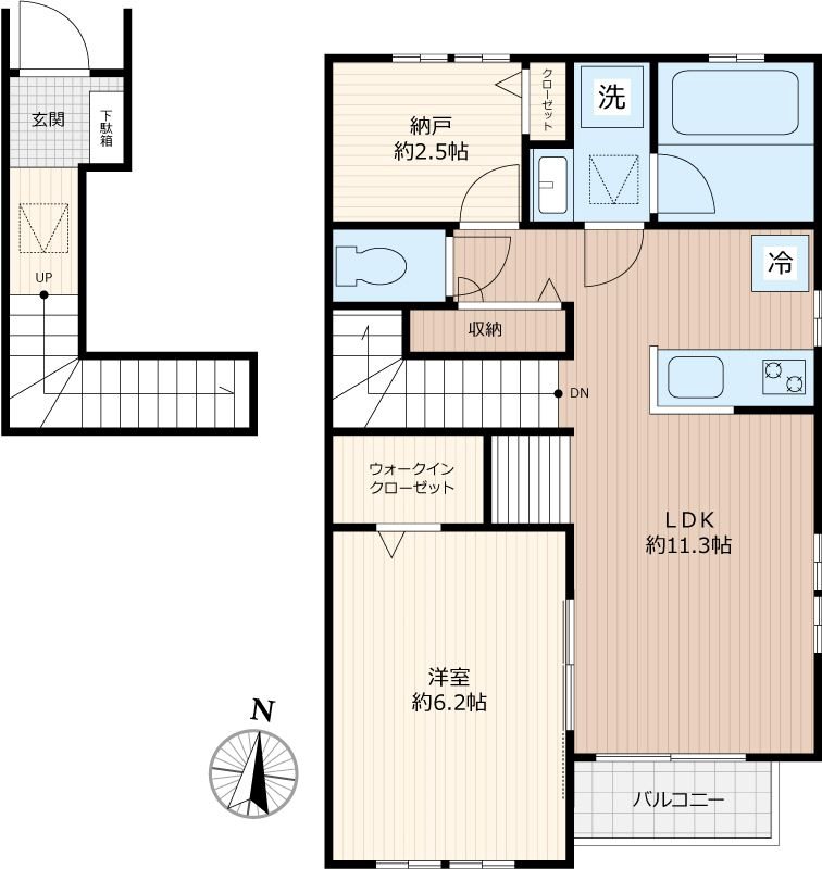 パークハウス国分寺おたかの道 間取り