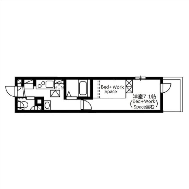 My style vintage中野南台 間取り