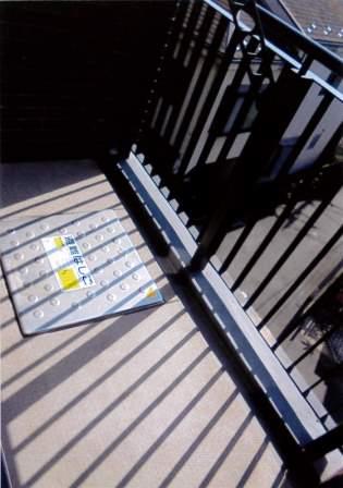 コーナーハウス ベランダ