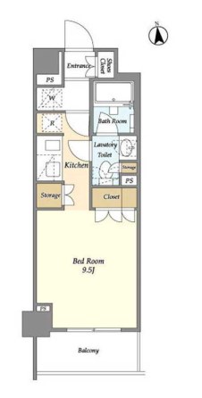 エムレジデンス中野坂上 間取り
