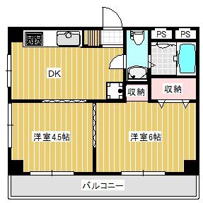 方南グランドハイツ 間取り