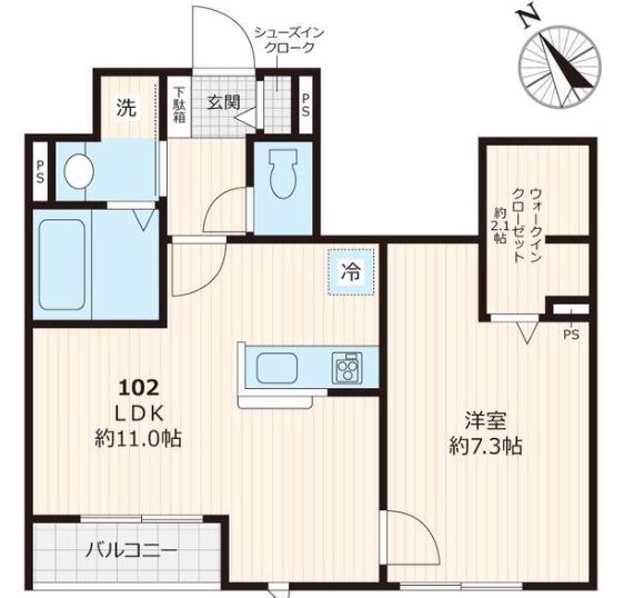 ヴェルデ・MⅡ 間取り