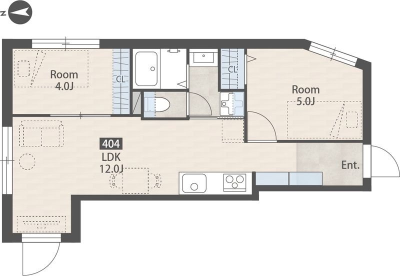 サクシードレジデンス中落合 間取り