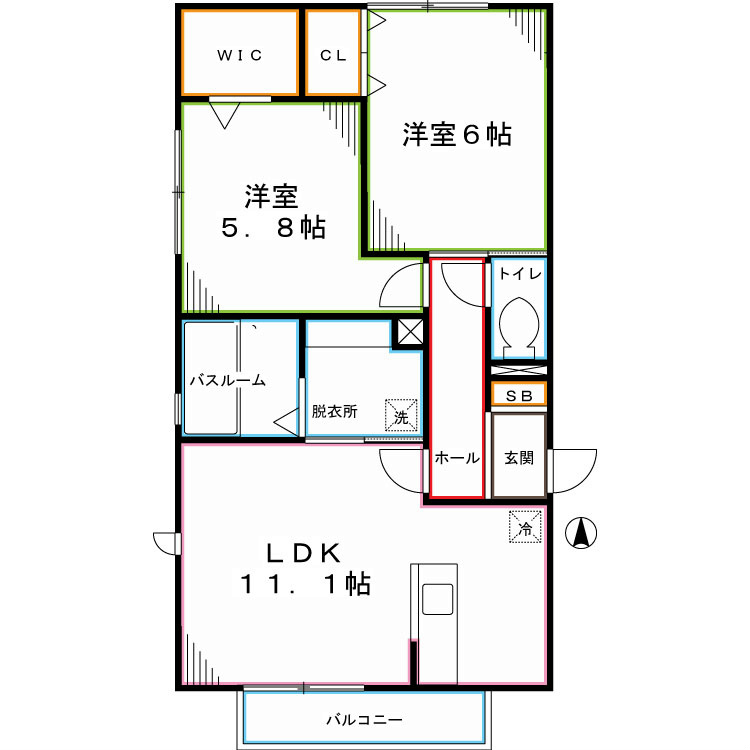 グレイス色葉 間取り