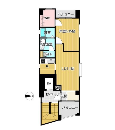 五城ビル  間取り