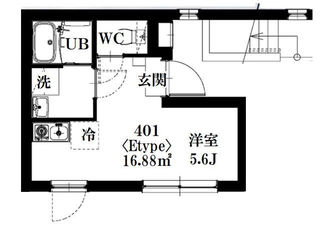 シャッツ　クヴェレ　高円寺北  間取り
