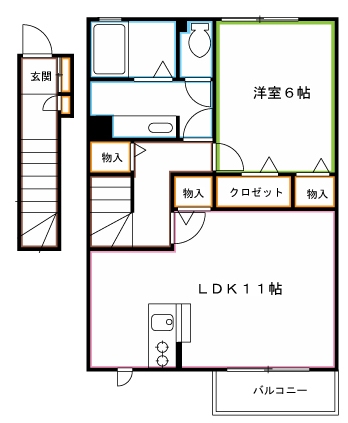 サンセール 間取り