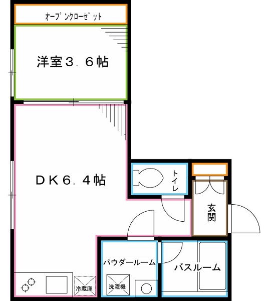 ブライトハウス阿佐ヶ谷 間取り