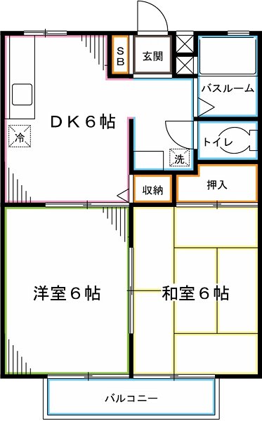 リーベンハイツ 間取り