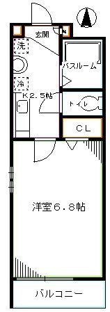 レソム南台  間取り