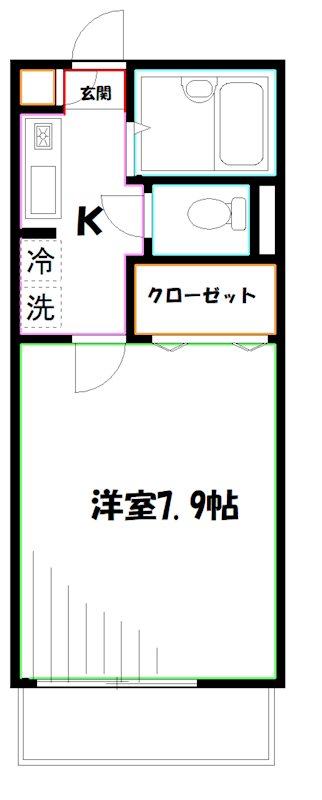 アベリア武蔵野 間取り