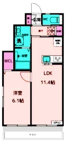 Ciel(シエル)  間取り