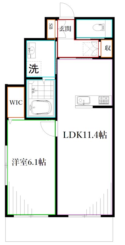 Ｃｉｅｌ(シエル) 間取り
