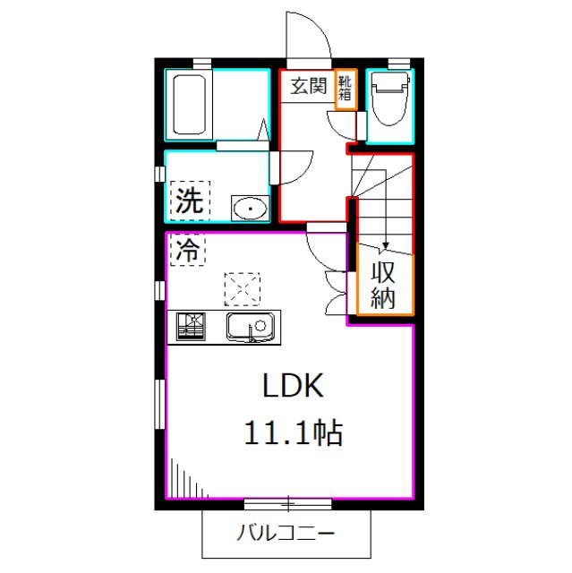 ハーブス ローズマリー 間取り