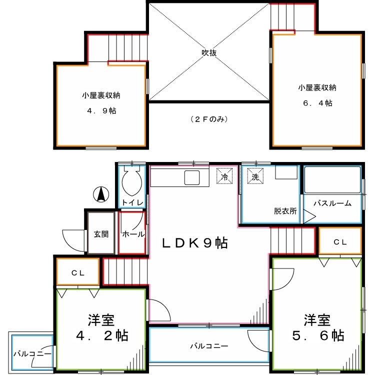 ハピネス 間取り