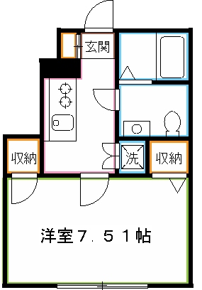 サニータウン武蔵野 間取り