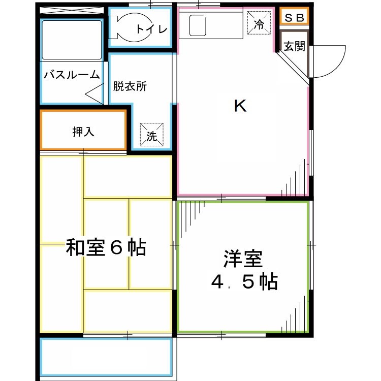 デザートローズ 間取り