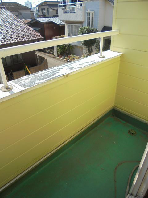 デザートローズ ベランダ