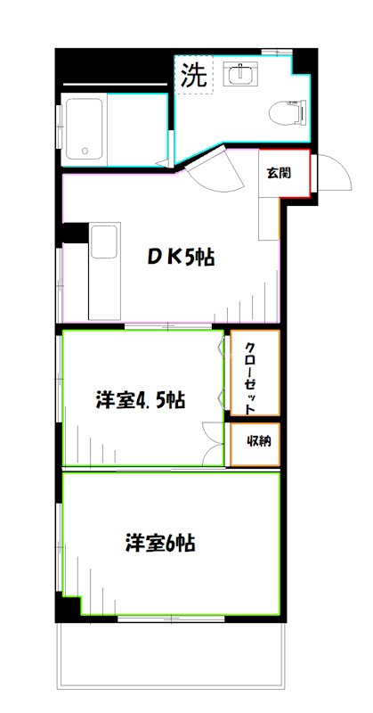 ティファニーマンション 間取り
