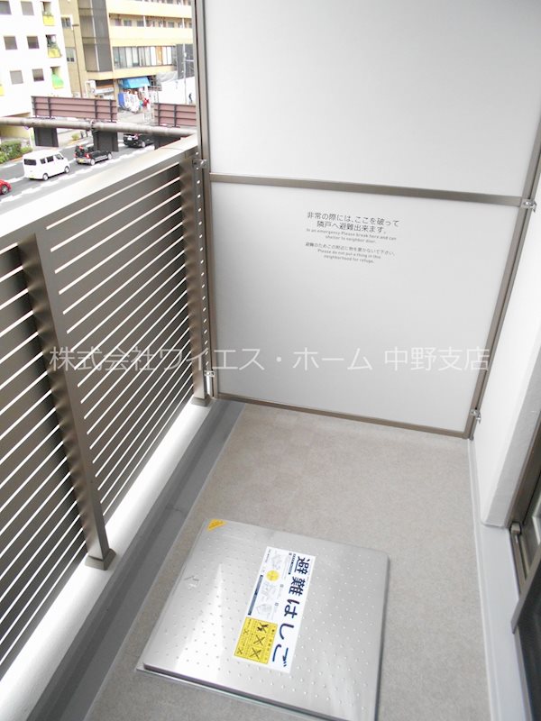 エムレジデンス中野坂上 ベランダ