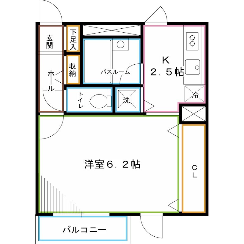 Pine Grange（パイングレンジ）  間取り